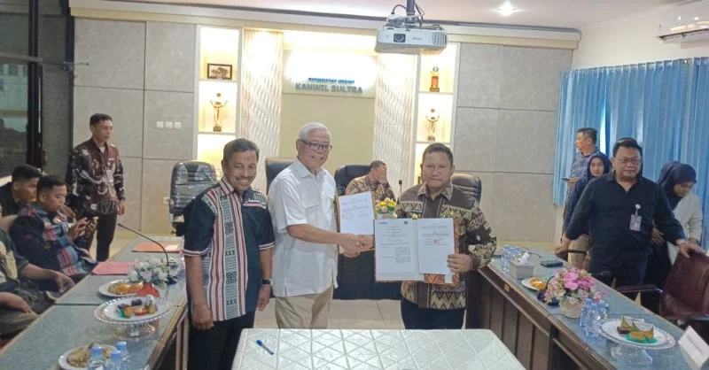 Perkuat Rantai Produksi Pangan, Pemkab Mubar Gandeng Bulog Bangun Fasilitas Pascapanen