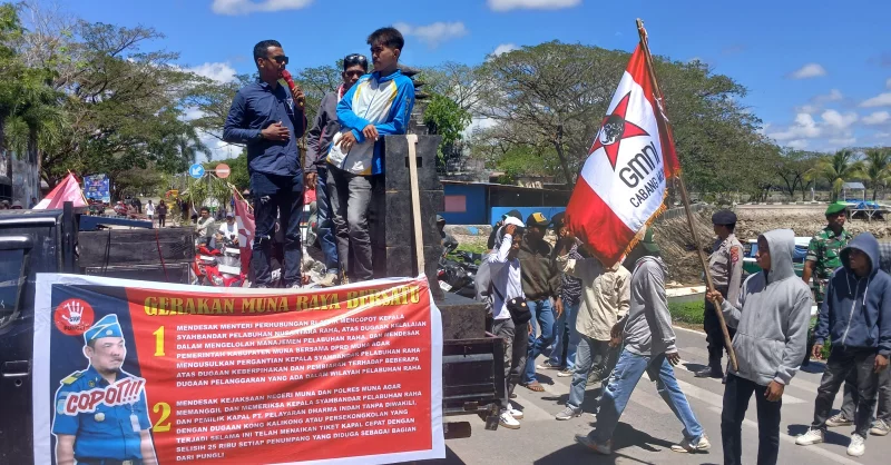 Kapal Cepat MV Indomas Muna I Belum Berlayar, Syahbandar Raha Dituding Hambat Perizinan