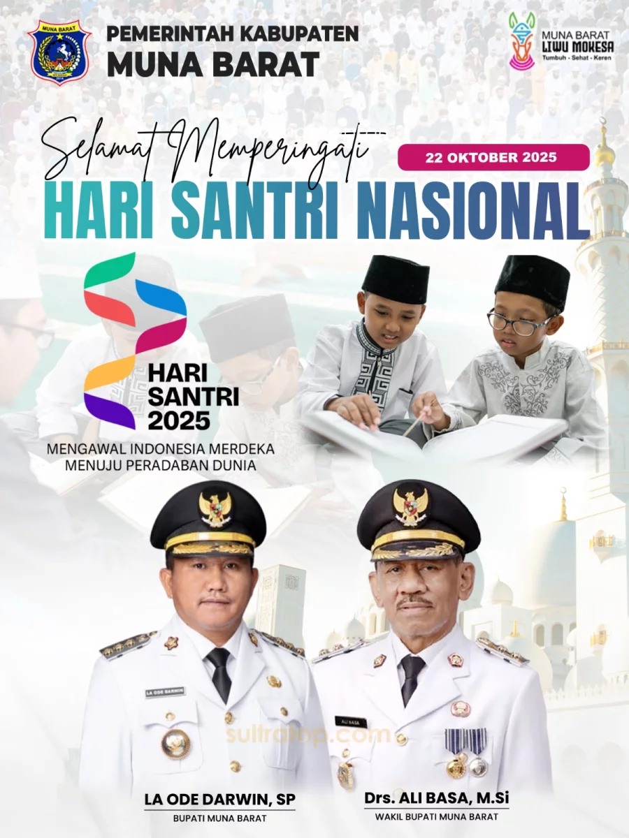 Iklan Sultratop Pemda Mubar Hari Santri