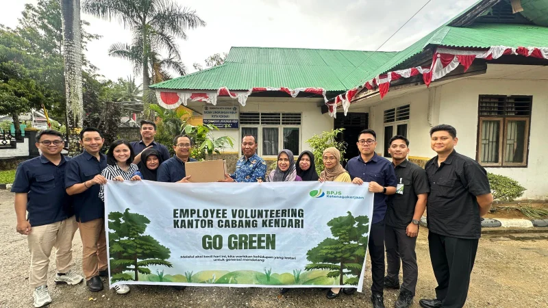 BPJS Ketenagakerjaan Kendari Gelar “Go Green” untuk Dukung Pelestarian Lingkungan 1 BPJS Ketenagakerjaan Kendari Gelar “Go Green” untuk Dukung Pelestarian Lingkungan