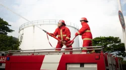 Pertamina Patra Niaga Gelar Simulasi Keadaan Darurat di Fuel Terminal Luwuk