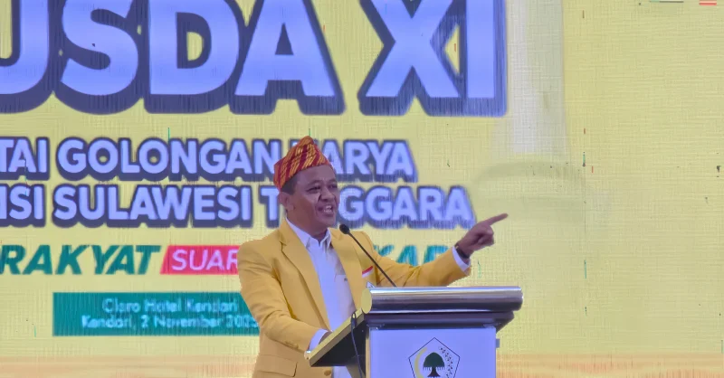 Bahlil Lahadalia Pesan Ketua Terpilih Golkar Sultra Lakukan Konsolidasi dan Rangkul Semua Pihak