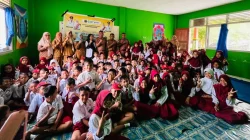 Dinkes Mubar Gelar Edukasi Pelayanan Kesehatan di SD Negeri 5 Lawa