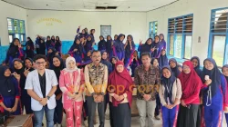 Melalui Aksi Bergizi, Dinkes Mubar Ajak Siswi SMPN 1 Tikep Terapkan Pola Hidup Sehat