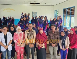 Melalui Aksi Bergizi, Dinkes Mubar Ajak Siswi SMPN 1 Tikep Terapkan Pola Hidup Sehat