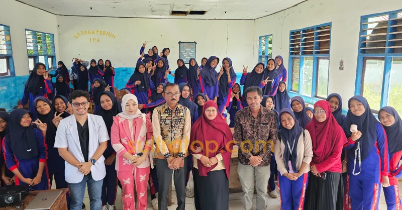 Melalui Aksi Bergizi, Dinkes Mubar Ajak Siswi SMPN 1 Tikep Terapkan Pola Hidup Sehat 1 Melalui Aksi Bergizi, Dinkes Mubar Ajak Siswi SMPN 1 Tikep Terapkan Pola Hidup Sehat