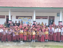 Dinkes Muna Barat Edukasi Siswa SD Negeri 1 Tikep Tentang Hidup Sehat Sejak Dini