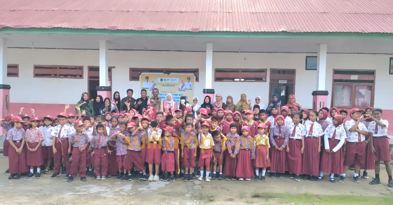 Dinkes Muna Barat Edukasi Siswa SD Negeri 1 Tikep Tentang Hidup Sehat Sejak Dini