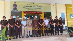 Kejari Muna Musnahkan Barang Bukti 29 Perkara, Termasuk 121 Gram Sabu