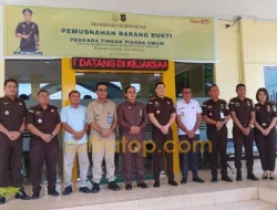 Kejari Muna Musnahkan Barang Bukti 29 Perkara, Termasuk 121 Gram Sabu