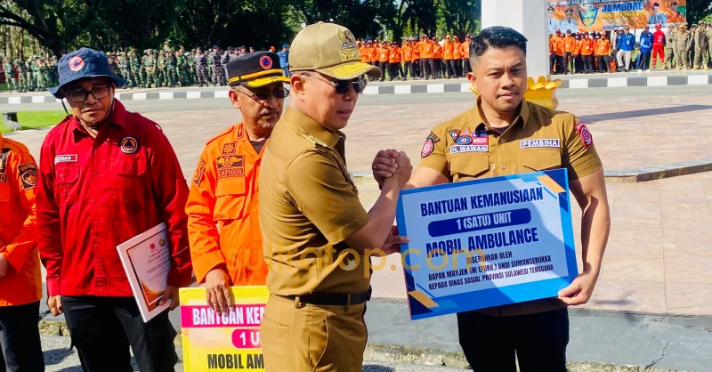 ASR Donasikan 9 Kendaraan Operasional Penanganan Bencana, Pakai Dana Pribadi