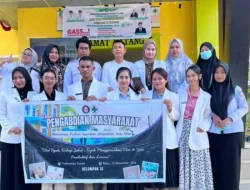Bijak Gunakan Obat di Usia Produktif dan Lansia, Mahasiswa Farmasi UHO Gelar Sosialisasi di Puskesmas Konda