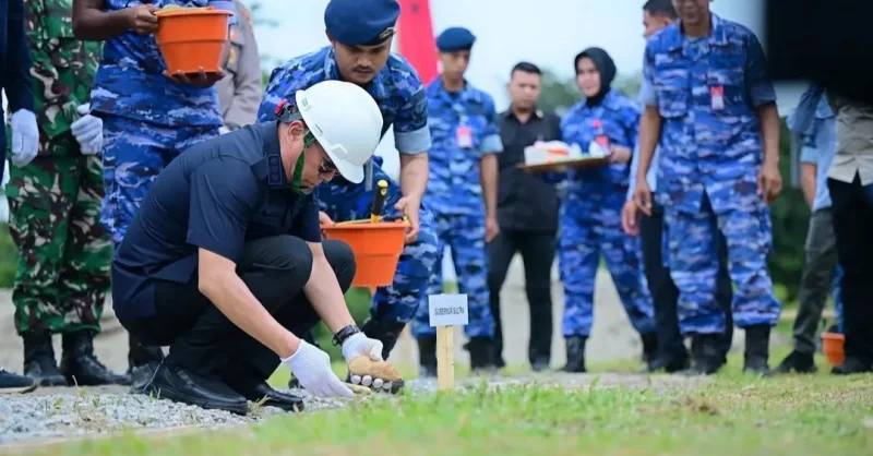 Dukung Program MBG, Gubernur ASR Bangun Dapur SPPG di Lanud Haluoleo