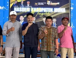 Ramai Peserta, Sunat Massal Gratis NasDem Muna Bantu Warga Tongkuno Raya
