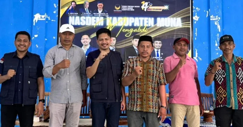Ramai Peserta, Sunat Massal Gratis NasDem Muna Bantu Warga Tongkuno Raya
