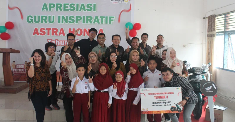 Asmo Sulsel & Yayasan Astra Honda Motor Berikan Apresiasi kepada Guru Inspiratif Nasional Asal Konawe 1 Asmo Sulsel & Yayasan Astra Honda Motor Berikan Apresiasi kepada Guru Inspiratif Nasional Asal Konawe