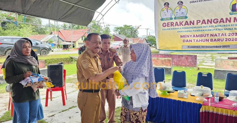 Pemkab Muna Barat Gelar Gerakan Pangan Murah untuk Tekan Inflasi Akhir Tahun