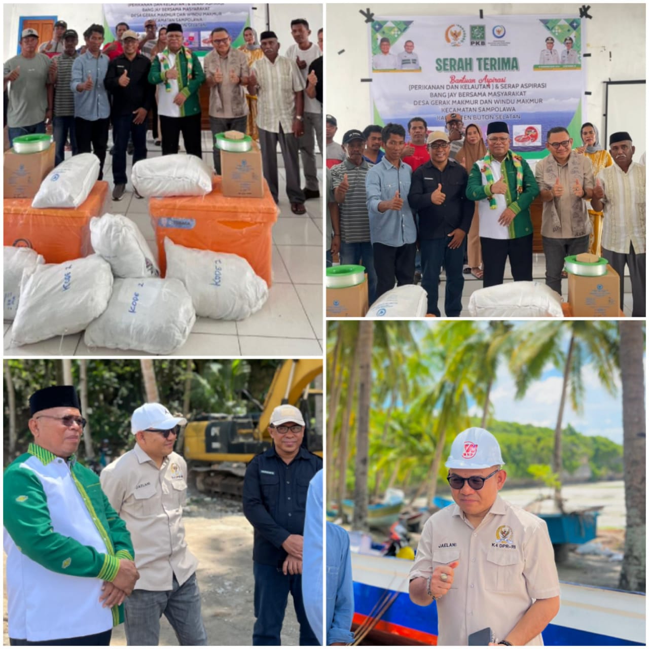 Dukung Nelayan Buton Selatan, Jaelani Salurkan Bantuan dan Pantau Progres Kampung Nelayan 3 Dukung Nelayan Buton Selatan, Jaelani Salurkan Bantuan dan Pantau Progres Kampung Nelayan
