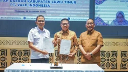 PT Vale dan Pemkab Luwu Timur Teken MoU Normalisasi Sungai Malili untuk Cegah Banjir