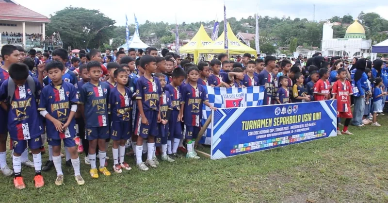 CISC Kendari Cup 1 Resmi Digelar, 154 Tim Ramaikan Turnamen Sepak Bola Usia Dini