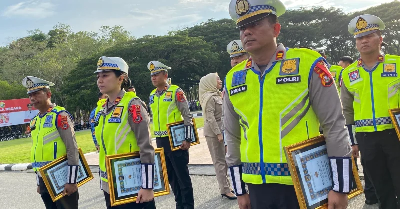 Cegah Pencurian Motor Milik Penyandang Disabilitas, Tiga Anggota Polda Sultra Terima Penghargaan
