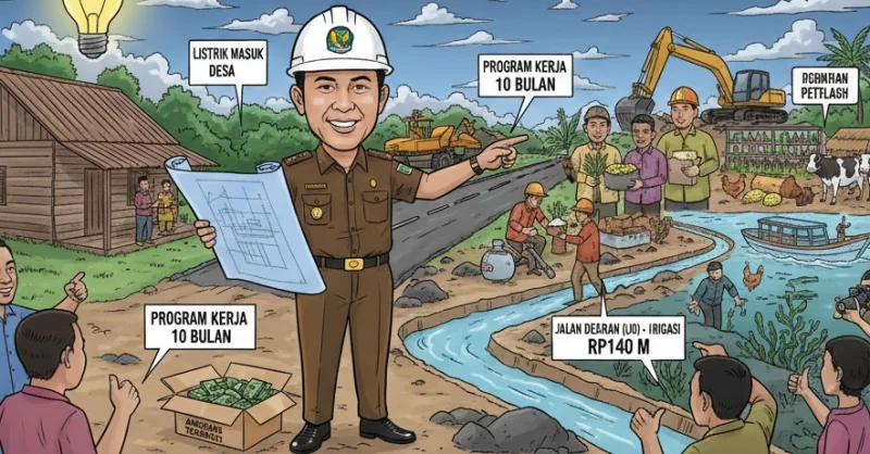 Menuju Liwo Mokesa, Kinerja La Ode Darwin–Ali Basa Dinilai Mulai Terlihat Nyata