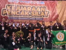 Atlet Pencak Silat Muna Barat Sabet 9 Emas di Makassar Championship 4 Nasional