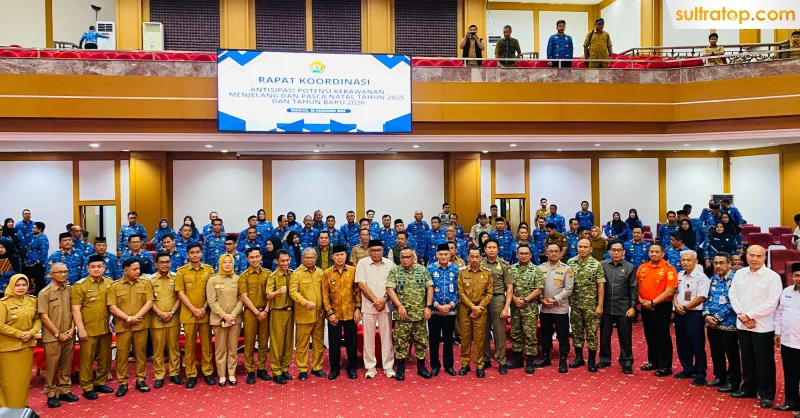 Pemprov Sultra Siapkan Langkah Siaga Tanggap Bencana Jelang Natal dan Tahun baru 1 Pemprov Sultra Siapkan Langkah Siaga Tanggap Bencana Jelang Natal dan Tahun baru