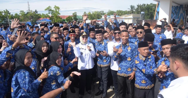 3.045 PPPK Paruh Waktu Kota Kendari Resmi Terima SK, Wali Kota Tekankan Integritas