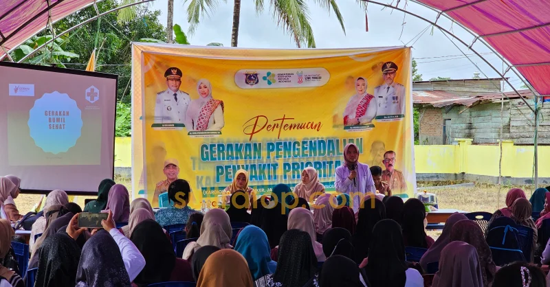 Wujudkan Pola Hidup Sehat, Dinkes Muna Barat Gelar Gerakan Pengendalian Penyakit Prioritas 1 Wujudkan Pola Hidup Sehat, Dinkes Muna Barat Gelar Gerakan Pengendalian Penyakit Prioritas