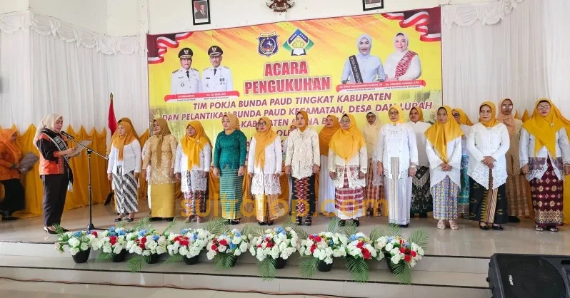 Lantik Bunda PAUD Tingkat Kecamatan hingga Desa, Ini Pesan Penting Rhika Purwaningsih Darwin