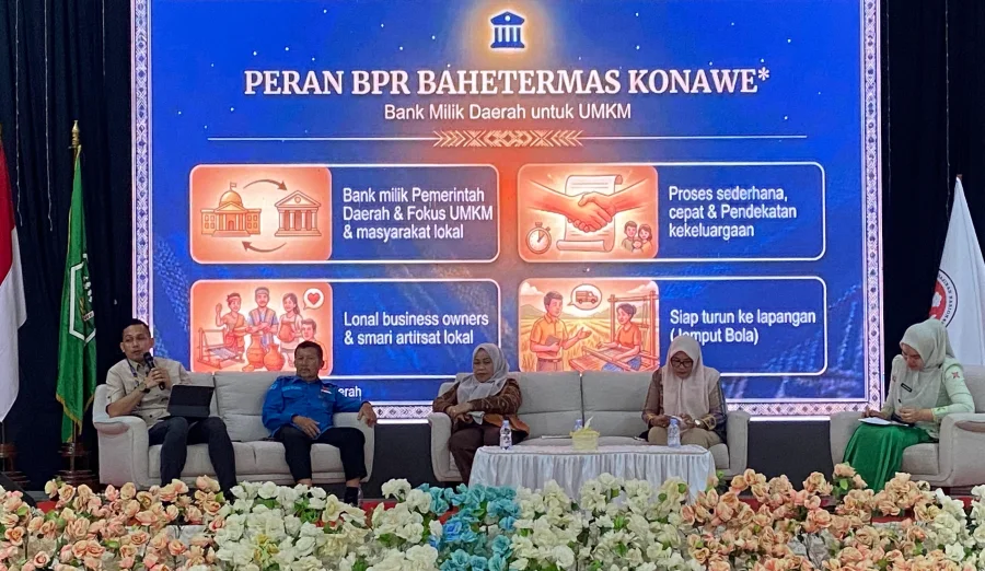Perkuat Daya Saing Industri Kerajinan, BPR Bahteramas Konawe dan Dekranasda Bersinergi