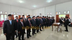 Wabup Muna Barat Rotasi Pejabat Eselon II, Ini Daftar Lengkap Namanya