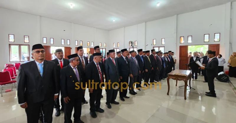 Wabup Muna Barat Rotasi Pejabat Eselon II, Ini Daftar Lengkap Namanya