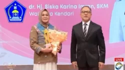 Unggul di Kepedulian Sosial dan Ketahanan Ekonomi, Wali Kota Kendari Raih Wonder Mom Awards