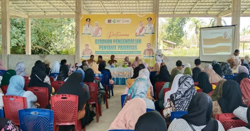 Gerakan Pengendalian Penyakit Prioritas Digelar di Muna Barat, Kasus HIV dan TBC Jadi Sorotan