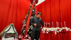 Jelang Natal dan Tahun Baru 2026, Detasemen Gegana Sterilisasi 58 Gereja di Kendari