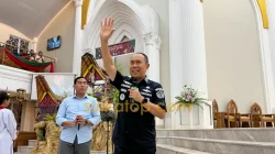 Gubernur ASR Pimpin Patroli Natal 2025, Tegaskan Komitmen Jaga Toleransi Beragama