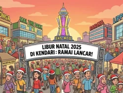 Suasana Libur Natal di Kendari: Mal, Kuliner, dan Kawasan Eks-MTQ Dipadati Warga