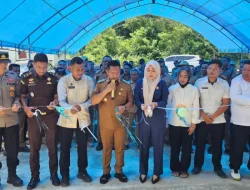 Bupati Muna Barat Resmikan Dapur MBG Maginti: Bangunan Baru, Mitra UMKM Lokal, Layani 1.271 Siswa