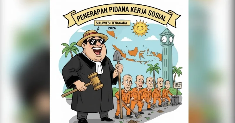 Pidana Kerja Sosial Mulai 2026: Pemprov Sultra dan Kejati Sepakati Kerja Sama