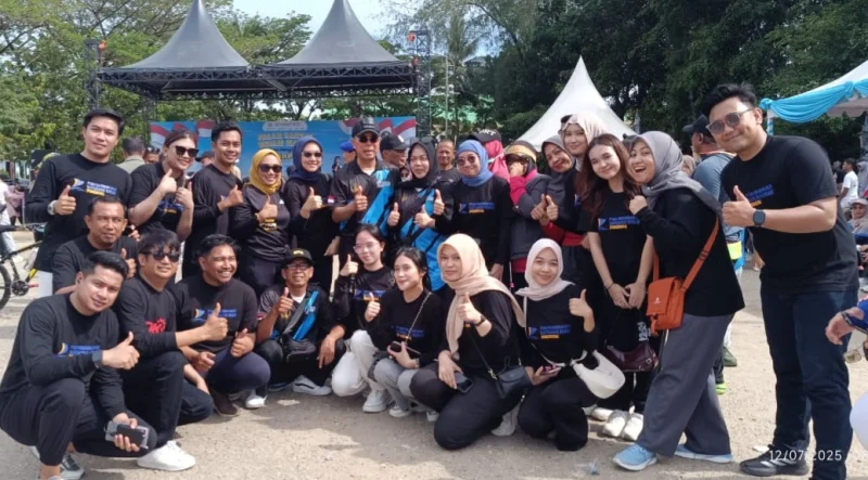 Rayakan HUT Korpri, BPR Bahteramas Kendari Jadi Sponsor Jalan Santai di MTQ