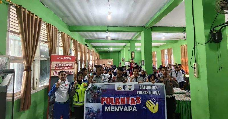 Asmo Sulsel Bersama Polres Gowa dan Jasa Raharja Edukasi Safety Riding Pelajar SMAN 2 Sungguminasa 1 Asmo Sulsel Bersama Polres Gowa dan Jasa Raharja Edukasi Safety Riding Pelajar SMAN 2 Sungguminasa