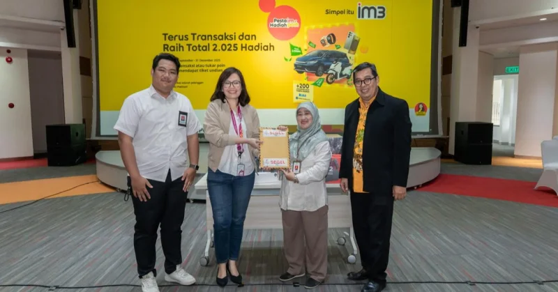 IM3 Umumkan Pemenang Pesta Hadiah IMPoin 2025, Apresiasi Loyalitas Pelanggan Setia dari Seluruh Indonesia 1 IM3 Umumkan Pemenang Pesta Hadiah IMPoin 2025, Apresiasi Loyalitas Pelanggan Setia dari Seluruh Indonesia