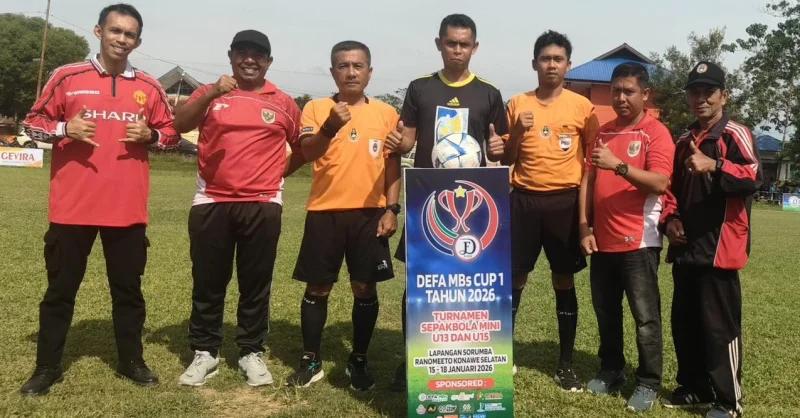 BPR Bahteramas Konsel Sukseskan Turnamen Sepak Bola Mini U-13 dan U-15 DEFA MBs Cup I