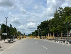 Kota Kendari Terpantau Lengang saat Libur Tahun Baru 2026