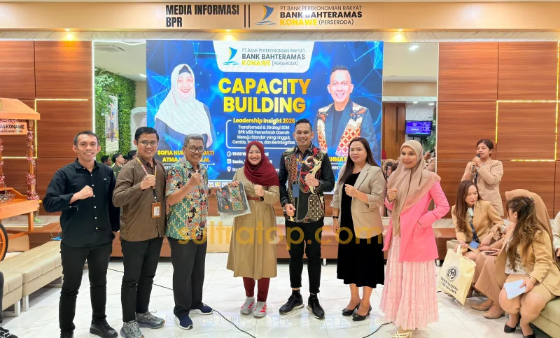 Perkuat SDM dan Integritas, Ketum Perbamida Isi Capacity Building BPR Bahteramas Konawe 3 Ketum Perbamida Sambangi BPR Bahteramas Konawe, Berbagi Pengalaman dan Strategi