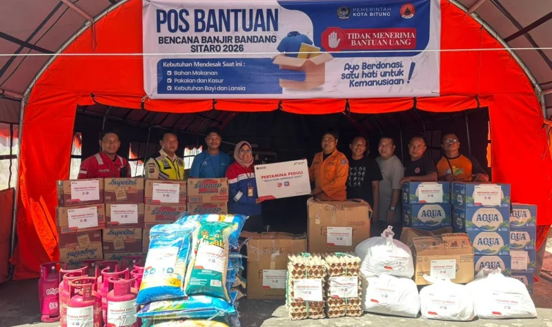 PT Pertamina Patra Niaga Regional Sulawesi Salurkan Bantuan Tanggap Darurat Banjir ke Kabupaten Kepulauan Sitaro 1 PT Pertamina Patra Niaga Regional Sulawesi Salurkan Bantuan Tanggap Darurat Banjir ke Kabupaten Kepulauan Sitaro