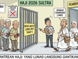 Tak Lunasi Biaya Haji, 53 Jemaah Calon Haji Sulawesi Tenggara Diganti Cadangan