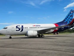 Penerbangan Makassar–Muna Barat Resmi Dibuka, Sriwijaya Air Mendarat Perdana di Sugimanuru